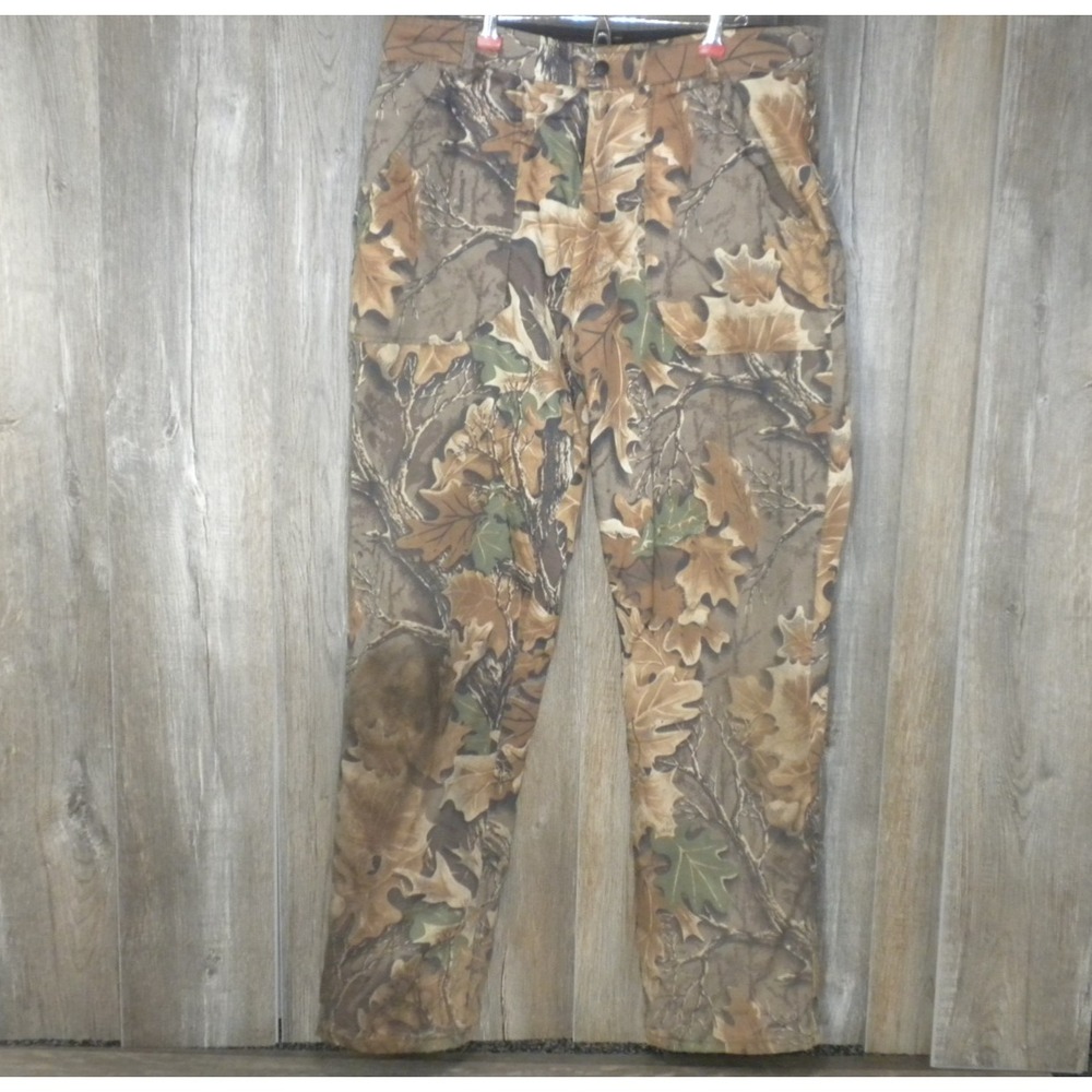 LL Bean Advantage Gore-Tex‎ Pants 36 Camo Nylon Wet Weather Chore Hunting Barn
